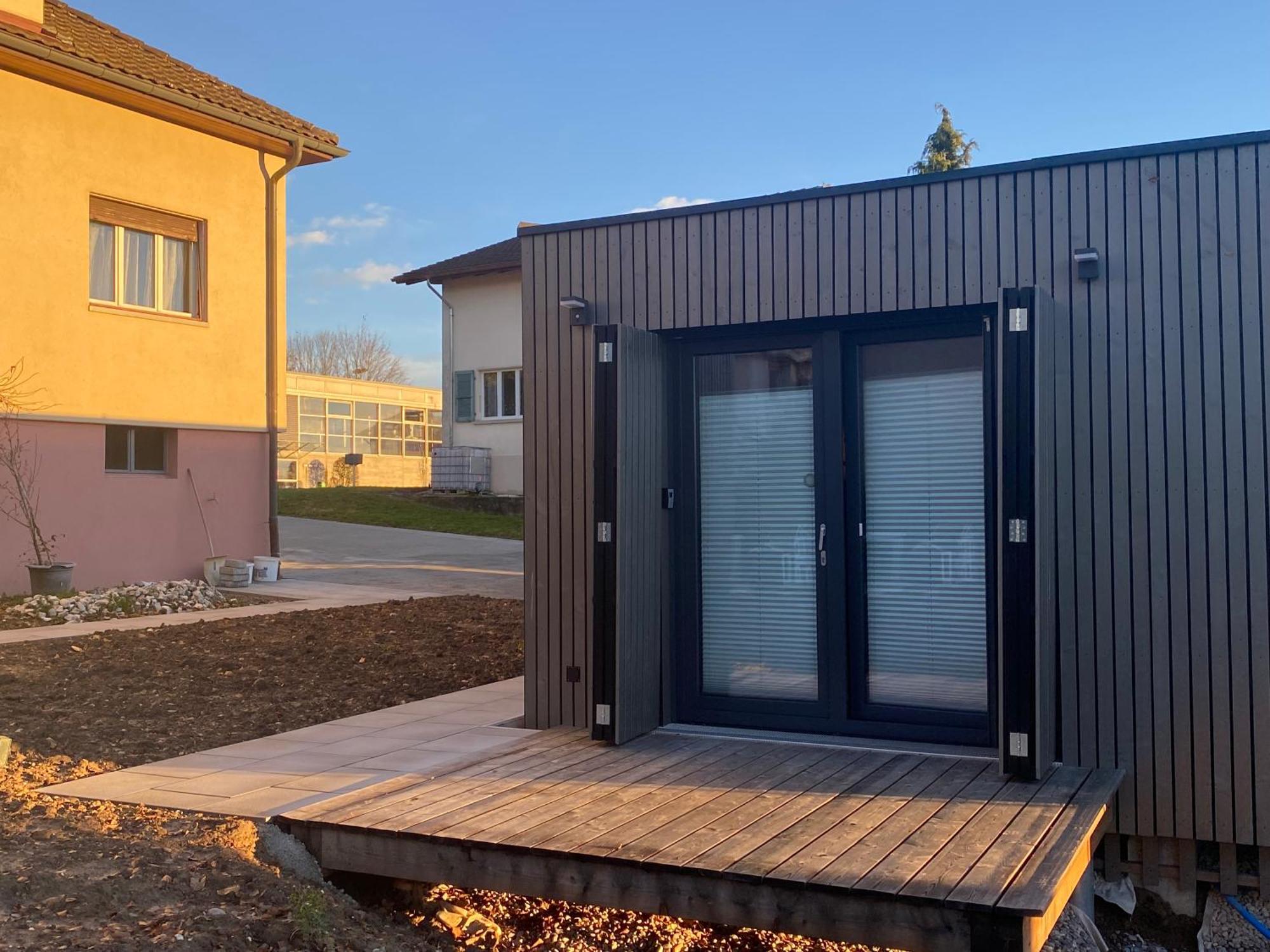 Auf Wolke 7 - Gaeste-Studio Im Mini House In Ch-4556 Aeschi So Exterior foto